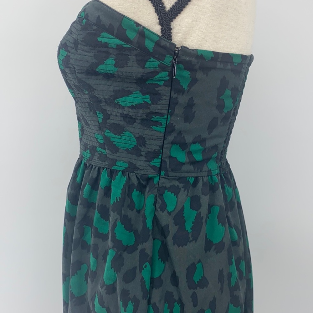 HURLEY Strapless Cheetah Print Dress - Picture 3 of 8